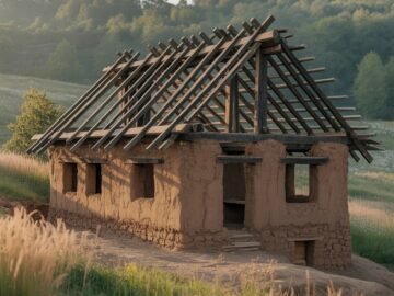 casa din lut